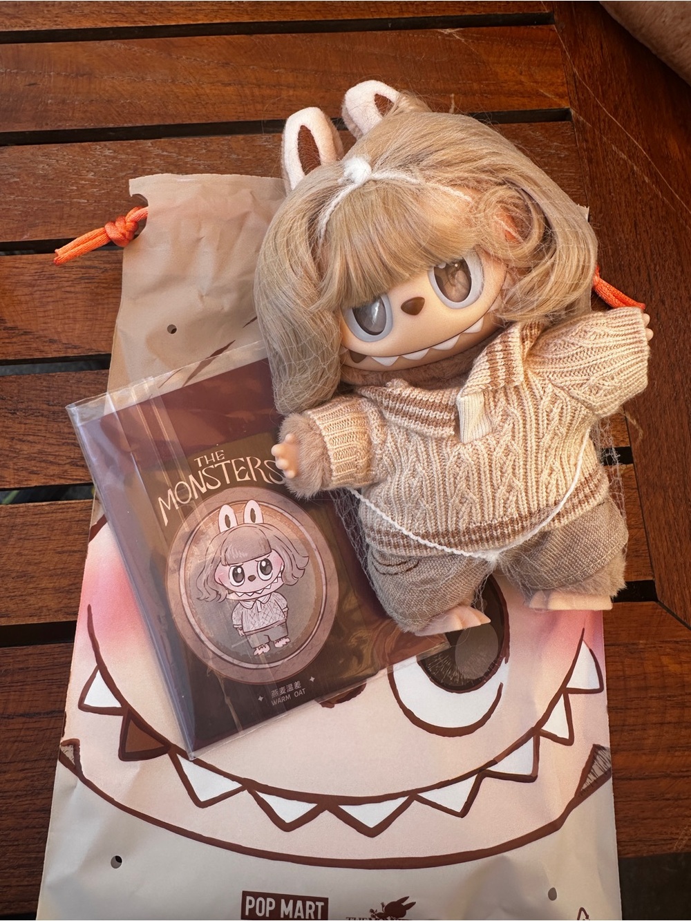 Labubu - The Monsters Hair Salon Series - Warm Oat